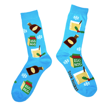 Rum and Egg Nog Socks