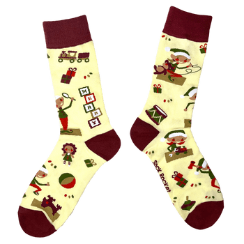 Santa's Workshop Socks