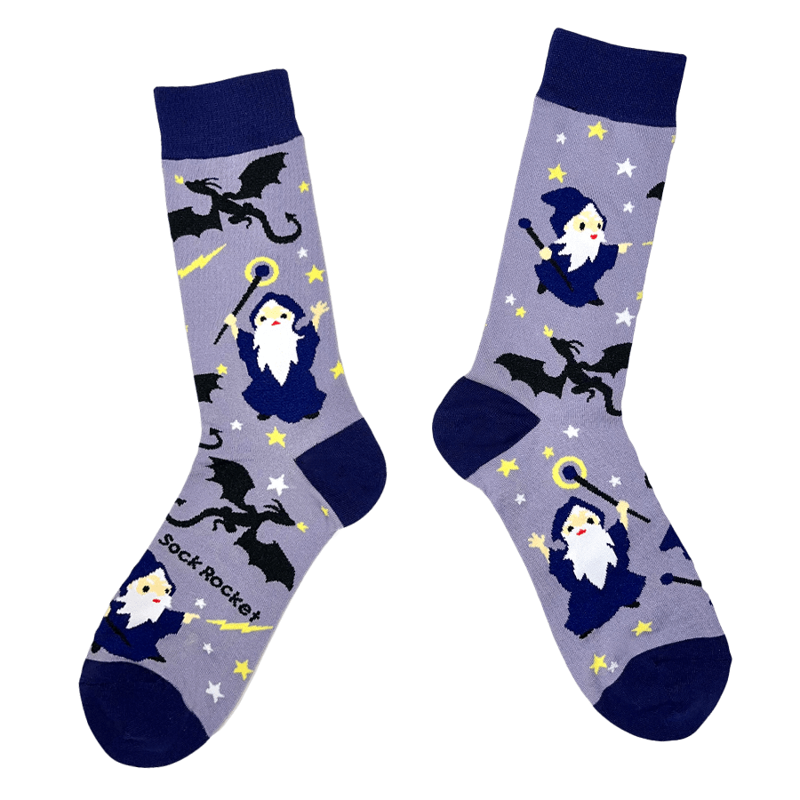 sock rocket wizard socks